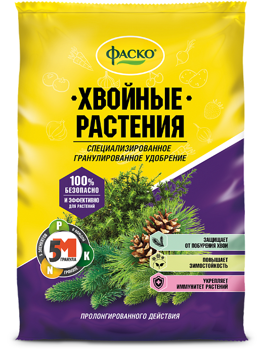 Удобрение Для Хвойных растений 1кг (Фаско) 5/20