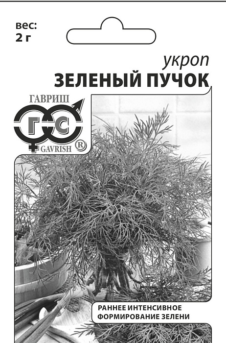 Укроп Зеленый пучок 2г б/п (Гавриш)