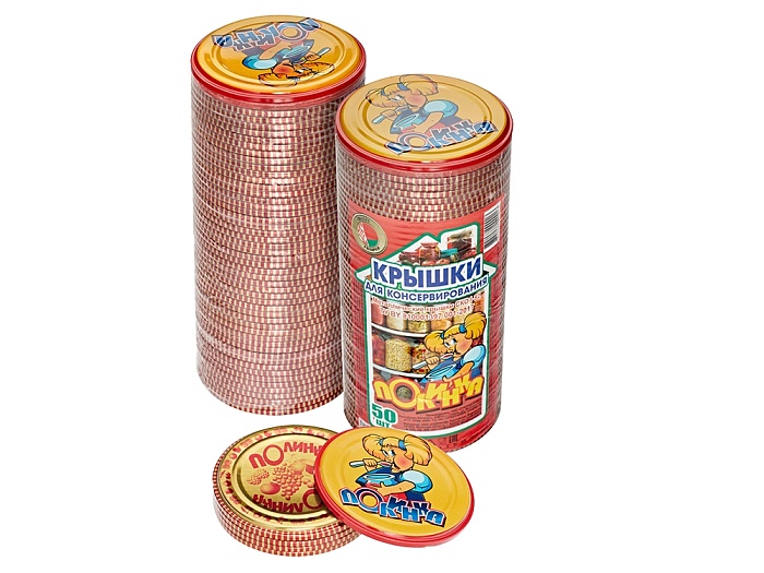 Крышка метал.Полинка (Беларусь) 50/600/48000