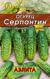 Огурец Серпантин 20шт лид/п (Аэлита)