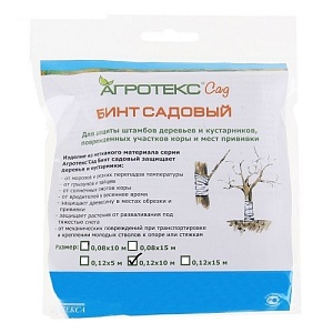 Бинт Садовый 0,12*10м (Агротекс) 5/80