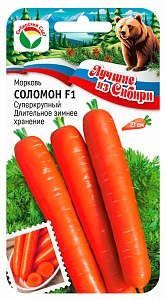 Морковь Соломон F1 2г (СибСад) серия ЛС