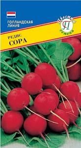 Редис Сора 1г (Престиж) красн.,устойчив к стрелкованию