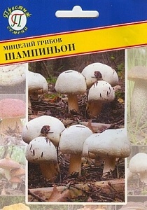 Мицелий грибов Шампиньон белый 50мл (Престиж)