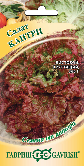 Салат Кантри 0,5г ц/п (Гавриш) листовой