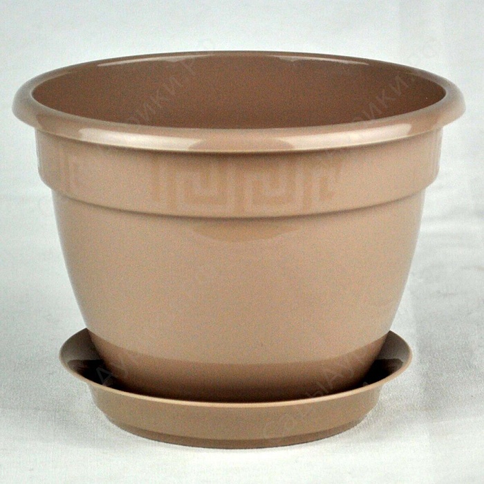 Кашпо Антик 17 фрапе 1,6л (Техпласт)