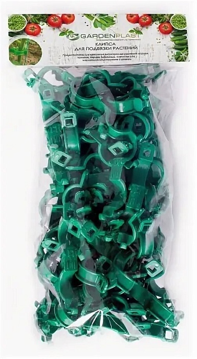Клипса для крепления растений (упак100шт) арт.50114 (Гарденпласт) 2/100