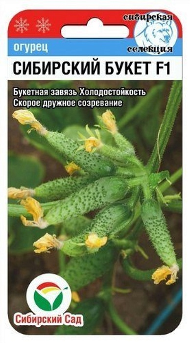 Огурец Сибирский букет F1 7шт (СибСад) 