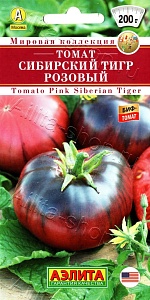 Томат Сибирский тигр розовый 0,2г ц/п (Аэлита)