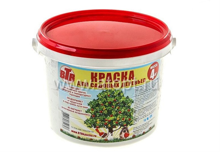 Краска д/садовых деревьев ВТВ 4,0кг (СТС) 4/180