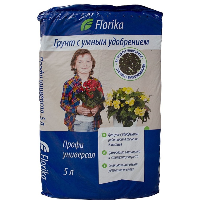 Грунт Флорика Цвет.Профи Универсал 5л (ЛамаТ) 5/300
