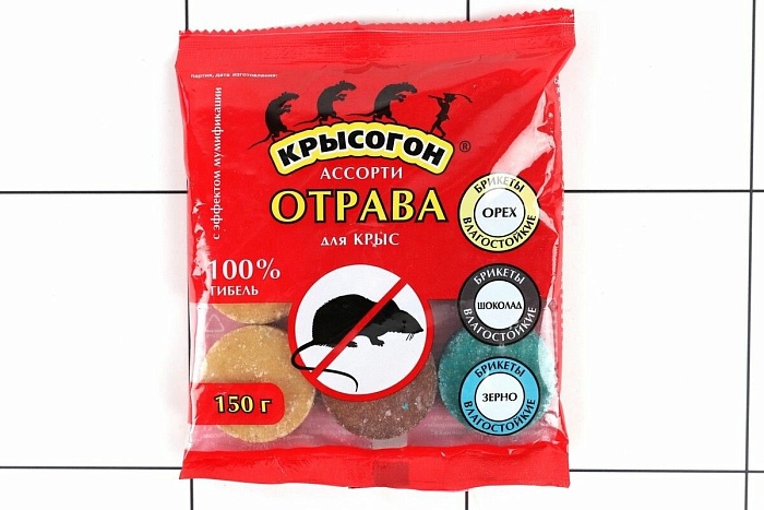 Эфа (Крысогон) Ассорти брикет 150г (Агровит) 5/	