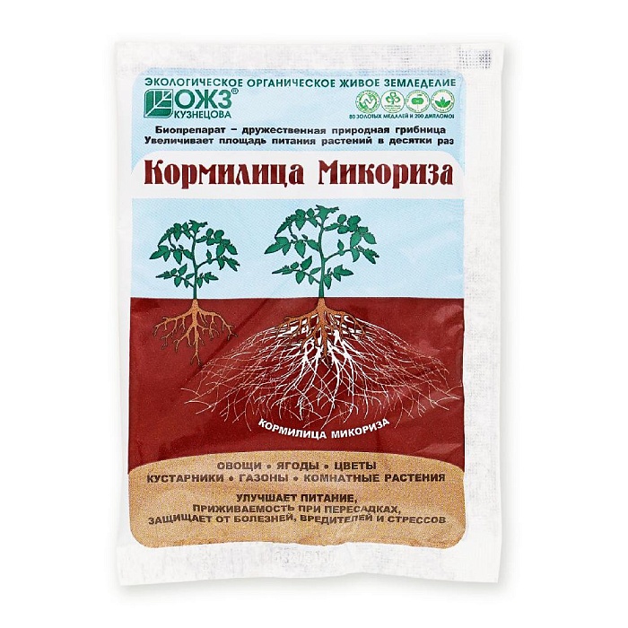 Кормилица Микориза для корней универс. 30г (БашИнком) 6/36 