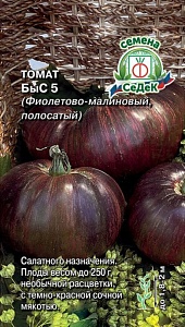 Томат Быс 5 (фиолетовый-малиновый,полосатый) 5шт ц/п (Седек)