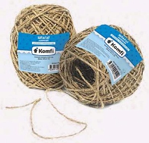 Шпагат льняной 50м 1250 текс (Komfi) 5/60