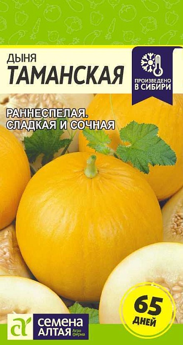 Дыня Таманская (Ранняя 133) 1г ц/п (СемАлт)
