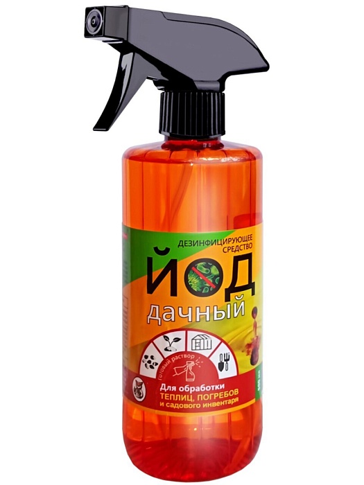 Йод дачный спрей 500мл (Ортон) 5/15