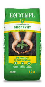 Грунт Богатырь универсальный рассада 60л (ЛамаТ) 2/45