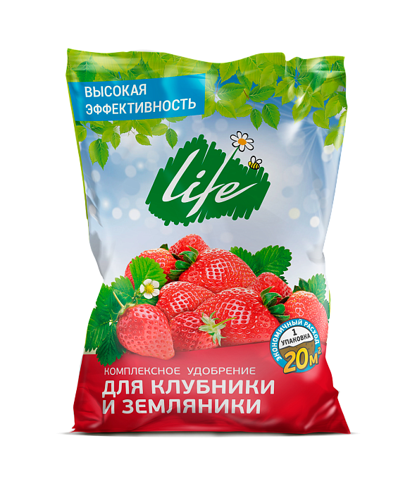 Удобрение Для Клубники и земляники 0,9кг ЭКОНОМ (Факториал) 5/25