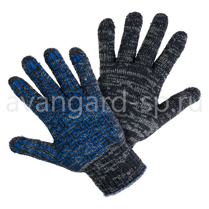 Перчатки х/б с ПВХ Протектор Люкс Ц 06976