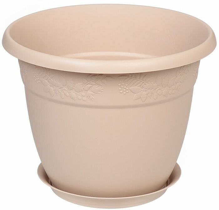 Кашпо Рябина 35 с/п латте 14,7л М3059 (М пласт) 