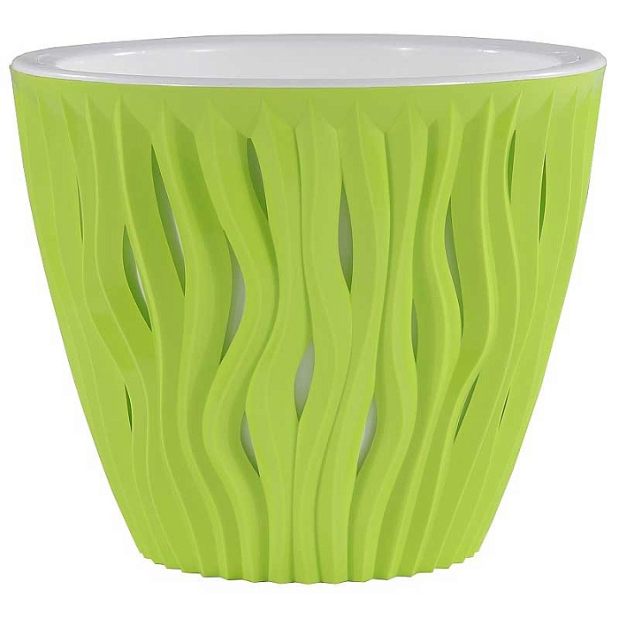 Кашпо Вдохновение 3л Фисташковый КШ-5422 (ВМС)