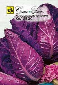 Капуста краснокочанная Калибос 0,3г (Семко) ср/ранняя