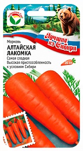 Морковь Алтайская лакомка 2г (СибСад) серия ЛС