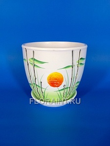 Горшок керамич Азия 2,5л (Беларусь)