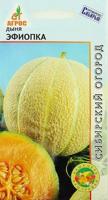 Дыня Эфиопка 10шт ц/п (Агрос)
