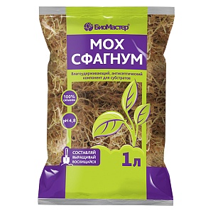 Мох сфагнум 1л (БиоТ) 5/
