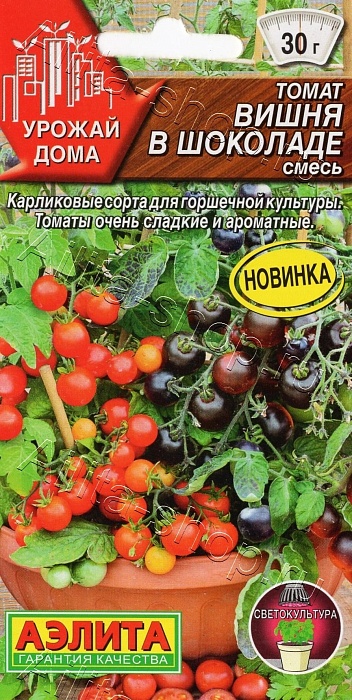 Томат Вишня в шоколаде 10шт ц/п (Аэлита) Новинка