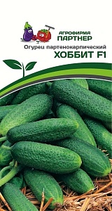 Огурец Хоббит F1 10шт (Партнер) суперранний,партеник