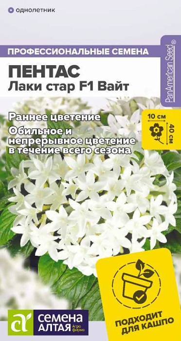 Пентас Лаки стар Вайт ланцетовидный F1 3шт ц/п (СемАлт) 