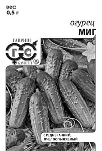 Огурец Миг 0,5г б/п (Гавриш) пчелооп.