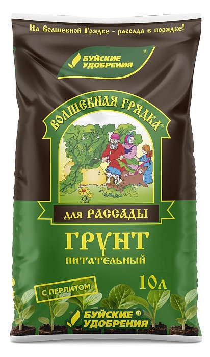 Грунт Волшебная грядка для рассады 50л (БХЗ) 2/33
