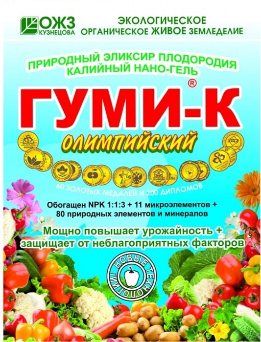 Гуми-К Олимпийский 300г (БашИнком) наногель 5/30