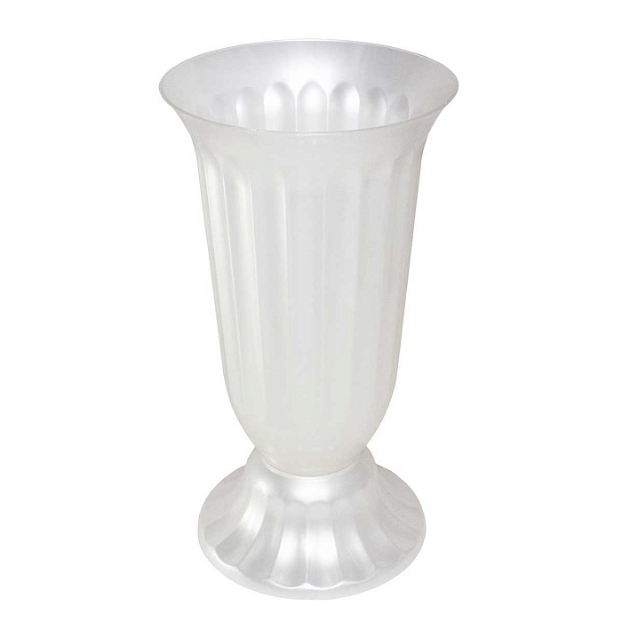 Ваза для цв.под срезку Цветочная №3 (6л) белая 03003 (Милих) 2/10