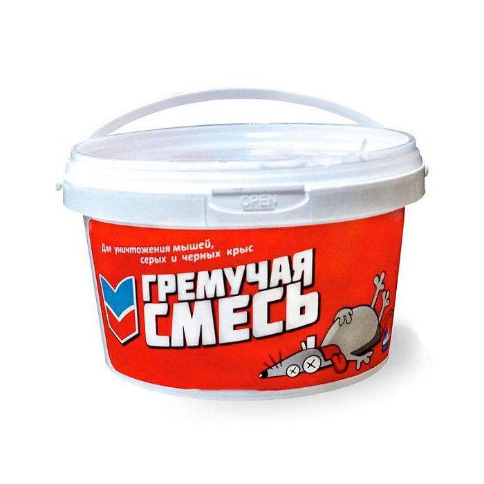 Гремучая смесь, МИКС, тесто-брикет 500г ВЕДРО (Виста) 3/18