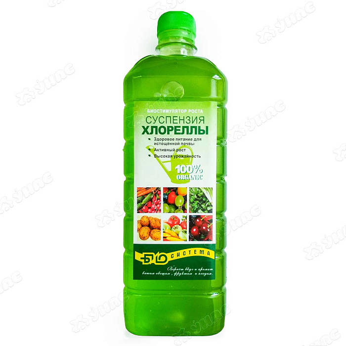 Суспензия Хлореллы 1л (Био-Система) 3/9
