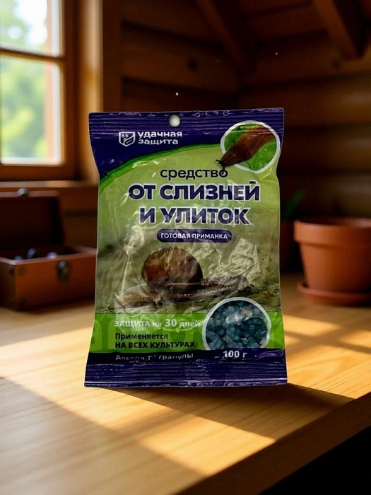 От слизней и улиток 100г Удачная защита (БиоМастер) 5/30