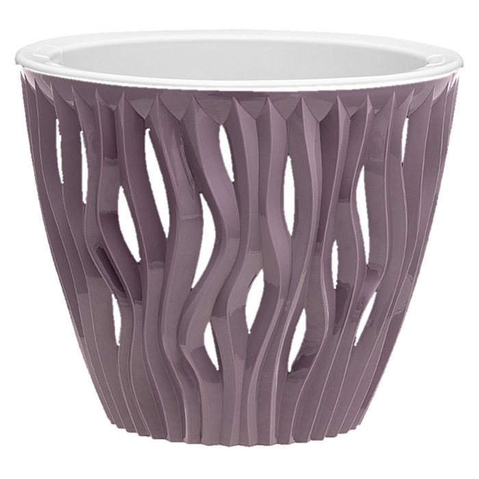 Кашпо Вдохновение 3л пыльная роза (ВМС)