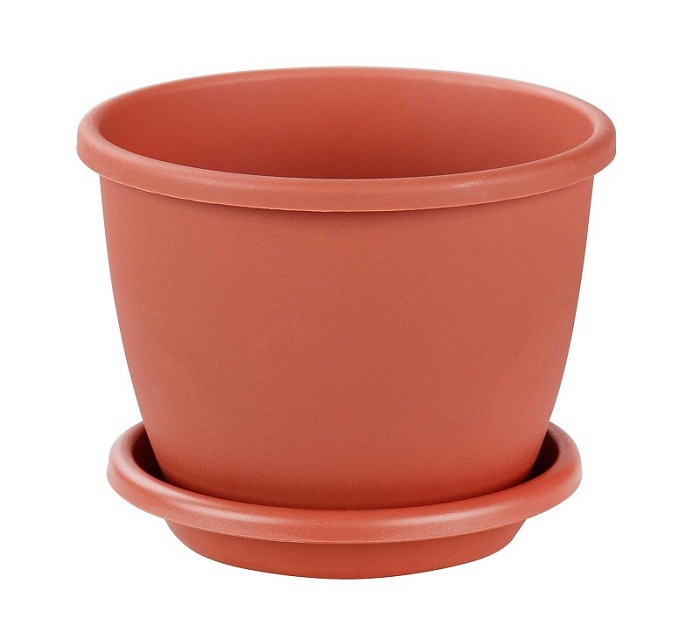 Кашпо Афина коричн. 3,5л с/п 