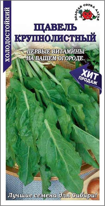 Щавель Крупнолистный 1г ц/п (З/Сотка)