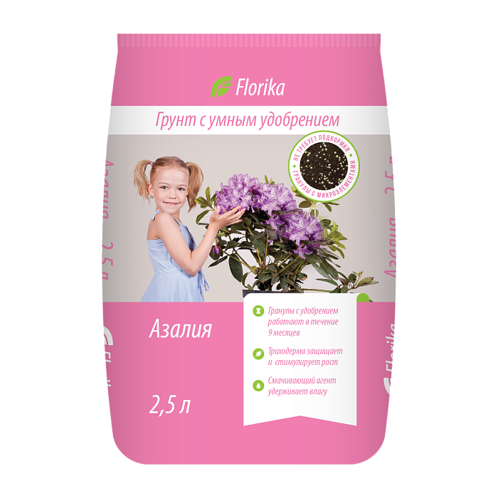 Грунт Флорика Азалия Камелия 2,5л (ЛамаТ) 6/12/720
