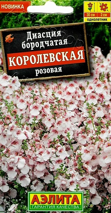 Диасция Королевская розовая 20шт ц/п (Аэлита)