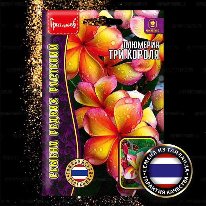 Плюмерия Три Короля 3шт (Григорьев)