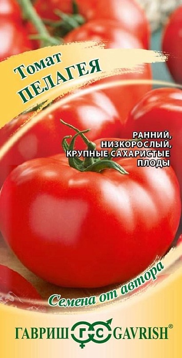 Томат Пелагея 0,05г ц/п (Гавриш) крупнопл.низк,ср/ран
