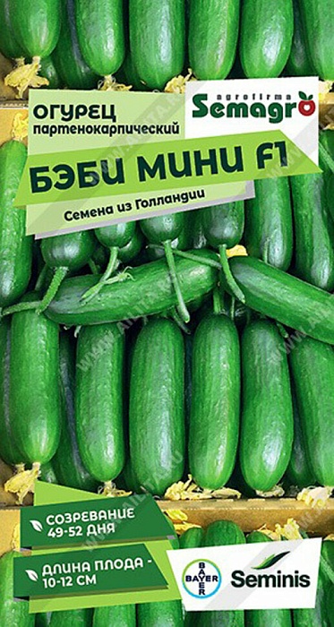 Огурец Бэби Мини F1 5шт (СемАгро) 