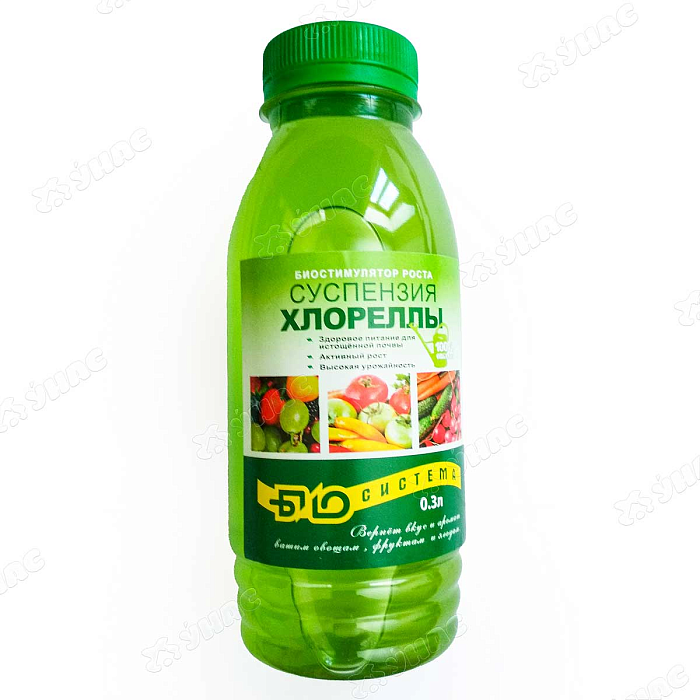 Суспензия Хлореллы 0,3л (Био-Система) 5/20